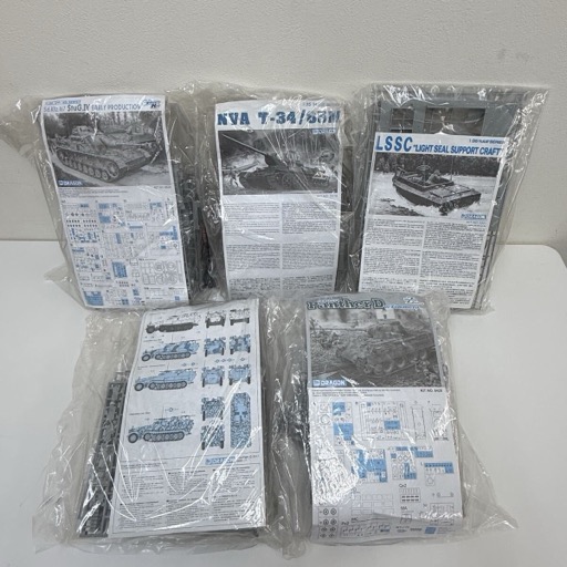 ドラゴン NVA T-34/85M 1/35 他 プラモデル 未組立 まとめて